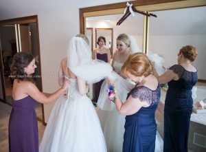 Bride Getting Ready