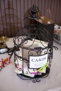 Fall Wedding Card Holder