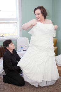 Wedding Bride Getting Ready