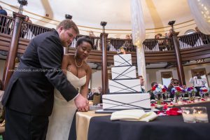 Bride Groom Cut Cake