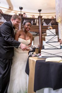 Bride Groom Cut Cake