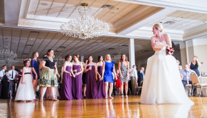 Wedding Bouquet Toss