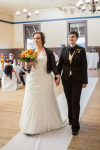 Wedding Bride Walk Aisle LGBT Gay