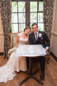 Bride Groom Ketubah, Chicago Wedding