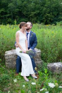 Bride groom portrait, LeRoy Oakes St Charles