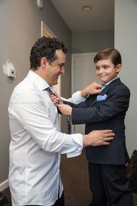 Groom getting ready, Chicago Wedding