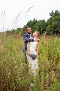 Bride Groom Portrait Prairie, LeRoy Oakes St Charles