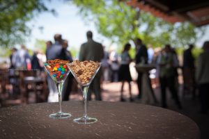 Wedding Glass snacks