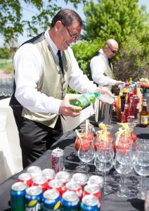 Wedding bartender