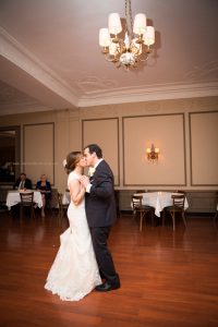 Bride groom first dance