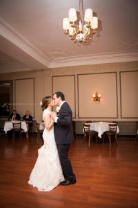 Bride groom first dance