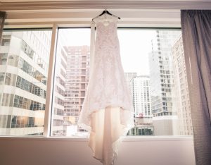 Wedding Dress window, Chicago Wedding