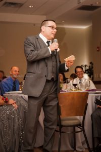 wedding, oak brook wedding, pinstripes