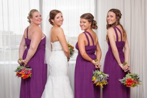 Wedding, oak brook wedding, pinstripes