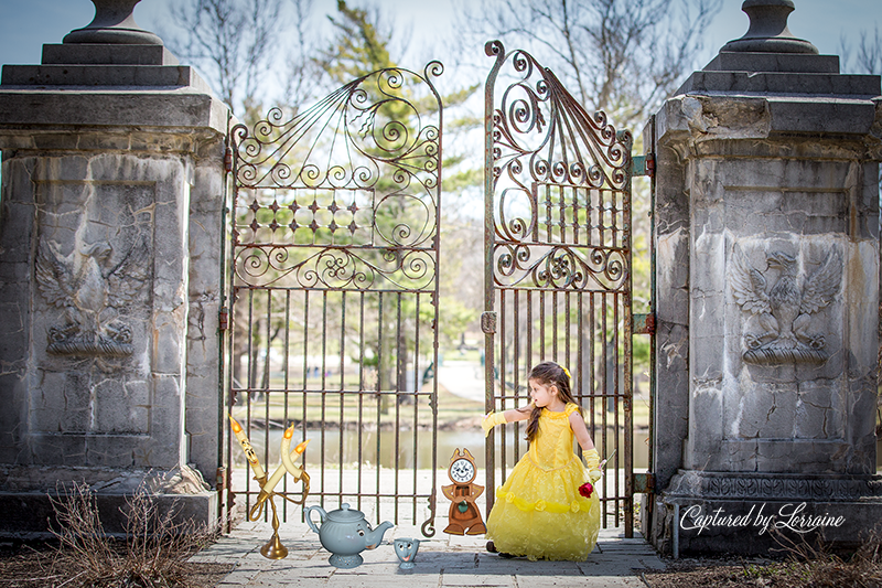 Beauty and the Beast photoshoot Geneva Il Photographer