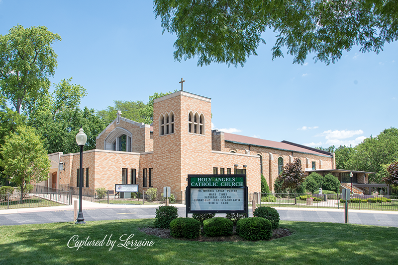 Holy Angels Catholic Church Wedding Photographer