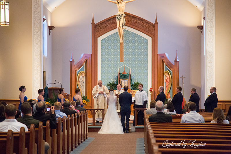Holy Angels Catholic Church Wedding Photographer