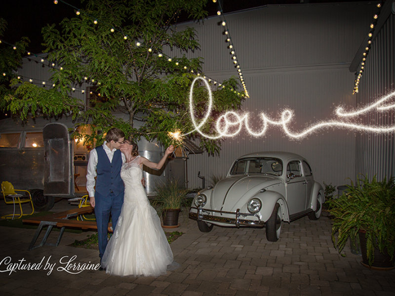 Sarah and Jeff- Holy Angels Catholic Church and Warehouse 109 Plainfield Illinois