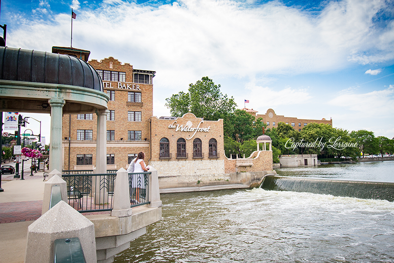 Chapel in the Pines Wedding and Downtown St Charles Illinois