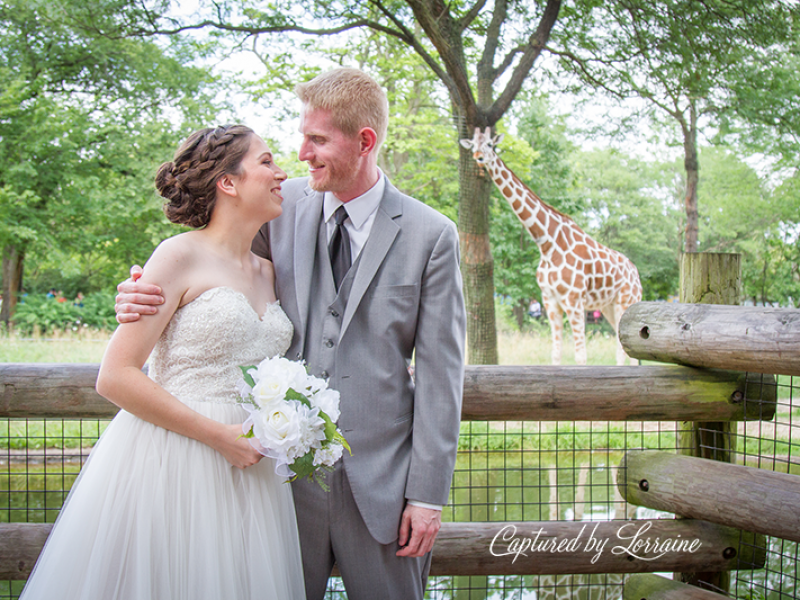 Brookfield Zoo Wedding-Laura and Mick