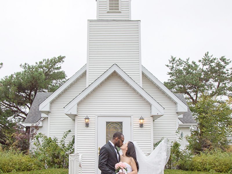 Chapel in the Pines Wedding-Faith and Martin