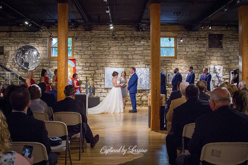 Water Street Studios Batavia Wedding