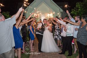 Chapel in the Pines Wedding Sparkler Exit-904