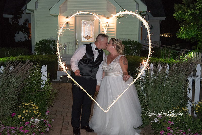 Chapel in the Pines Wedding Sparkler Exit-912-1