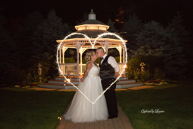 Chapel in the Pines Wedding Sparkler Exit-921-1